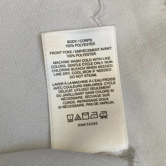 NWOT!  EXPRESS White Satin Lace Trim Camisole. - Picture 6 of 8